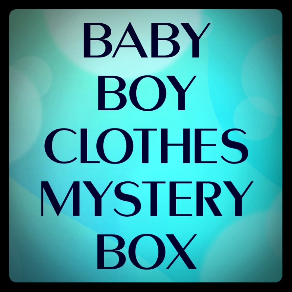 Baby boy mystery box includes free gift